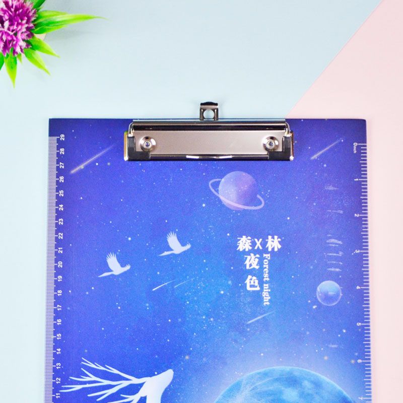 Manufacturers of hot multi-functional writing pad students test pad paper clip A4 custom Item Picture