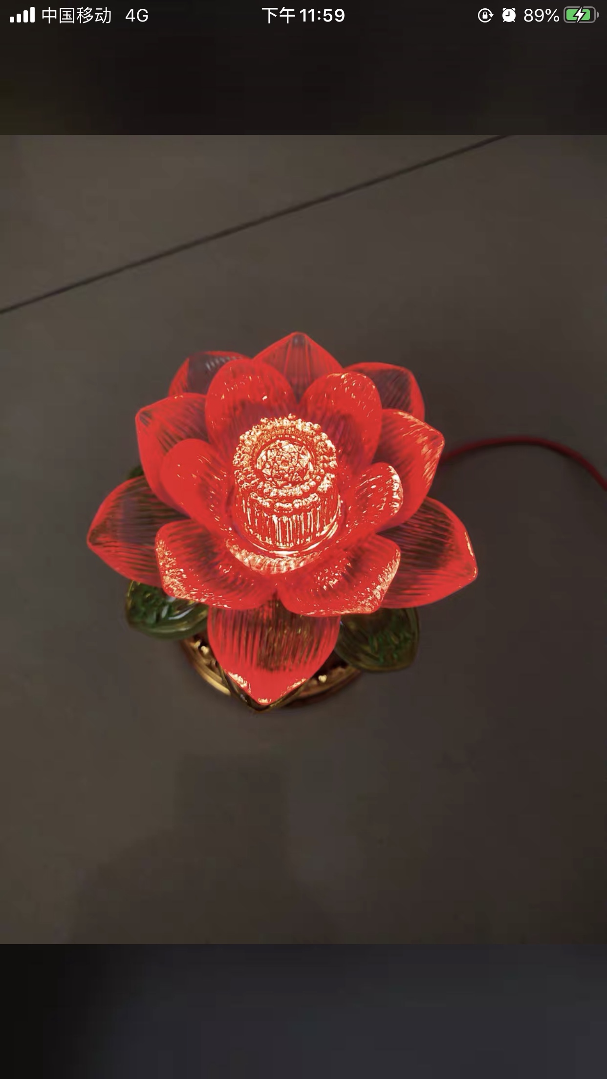 Buddha's front wish lamp, lotus lamp, LED lotus lamp, plug-in battery, power bank, multi-purpose lotus lamp, chanting machine, lotus lamp Application Scenario