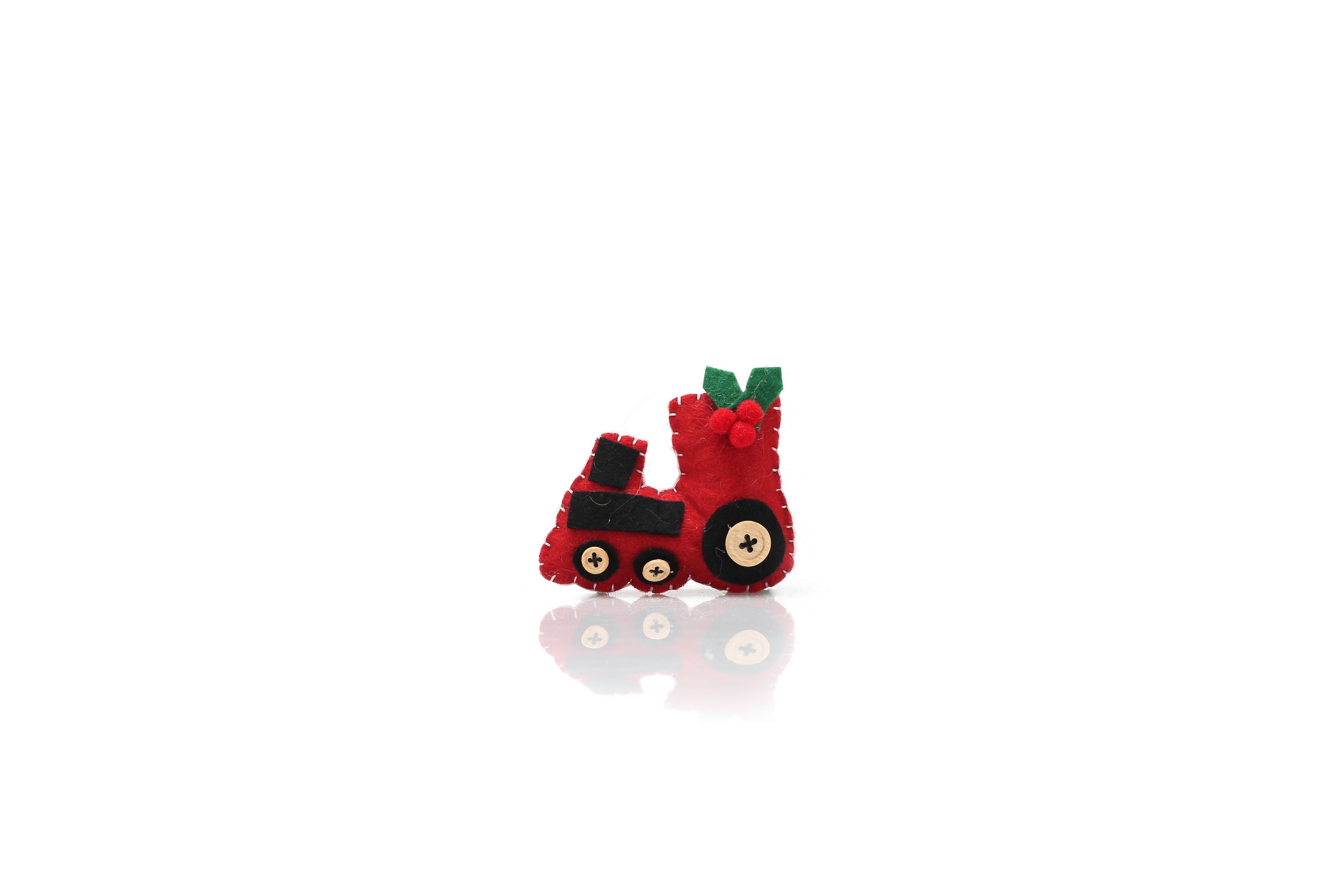 The cat wool felt toy includes a catnip car version details Picture