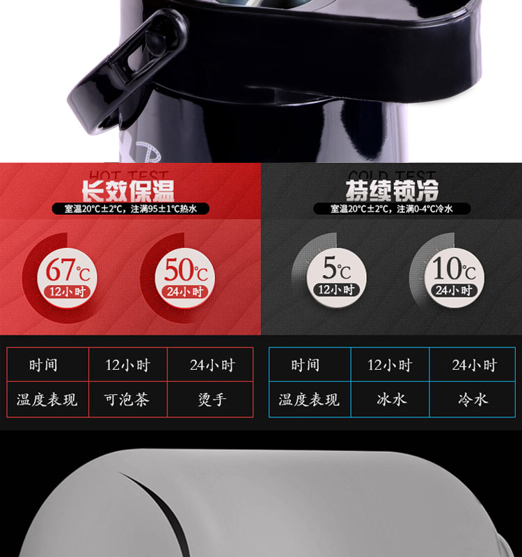 气压式热水瓶家用保温水壶大容量暖壶按压式保温瓶茶瓶开水瓶详情图6