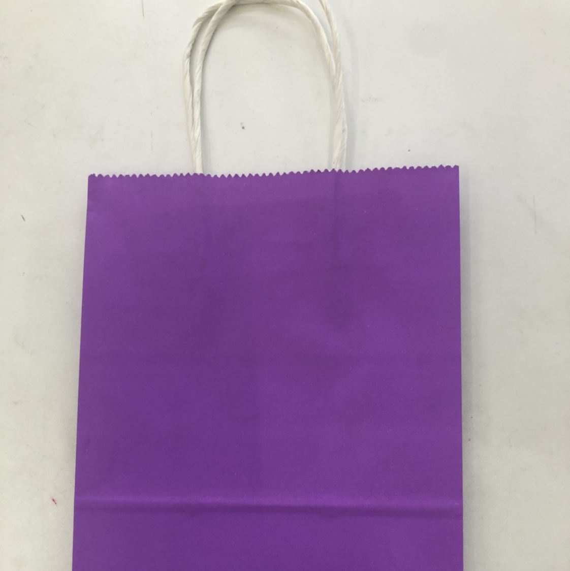 Solid color purple medium size bag Gift bag Gift bag paper bag thumbnail