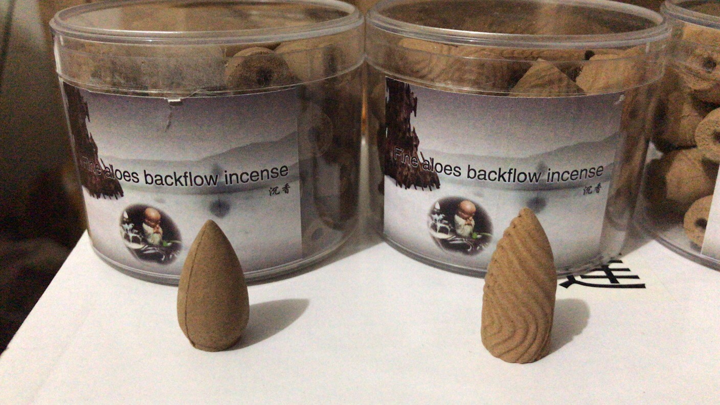 Natural backflow incense, agarwood, sandalwood, Taihang cliff cypress details Picture