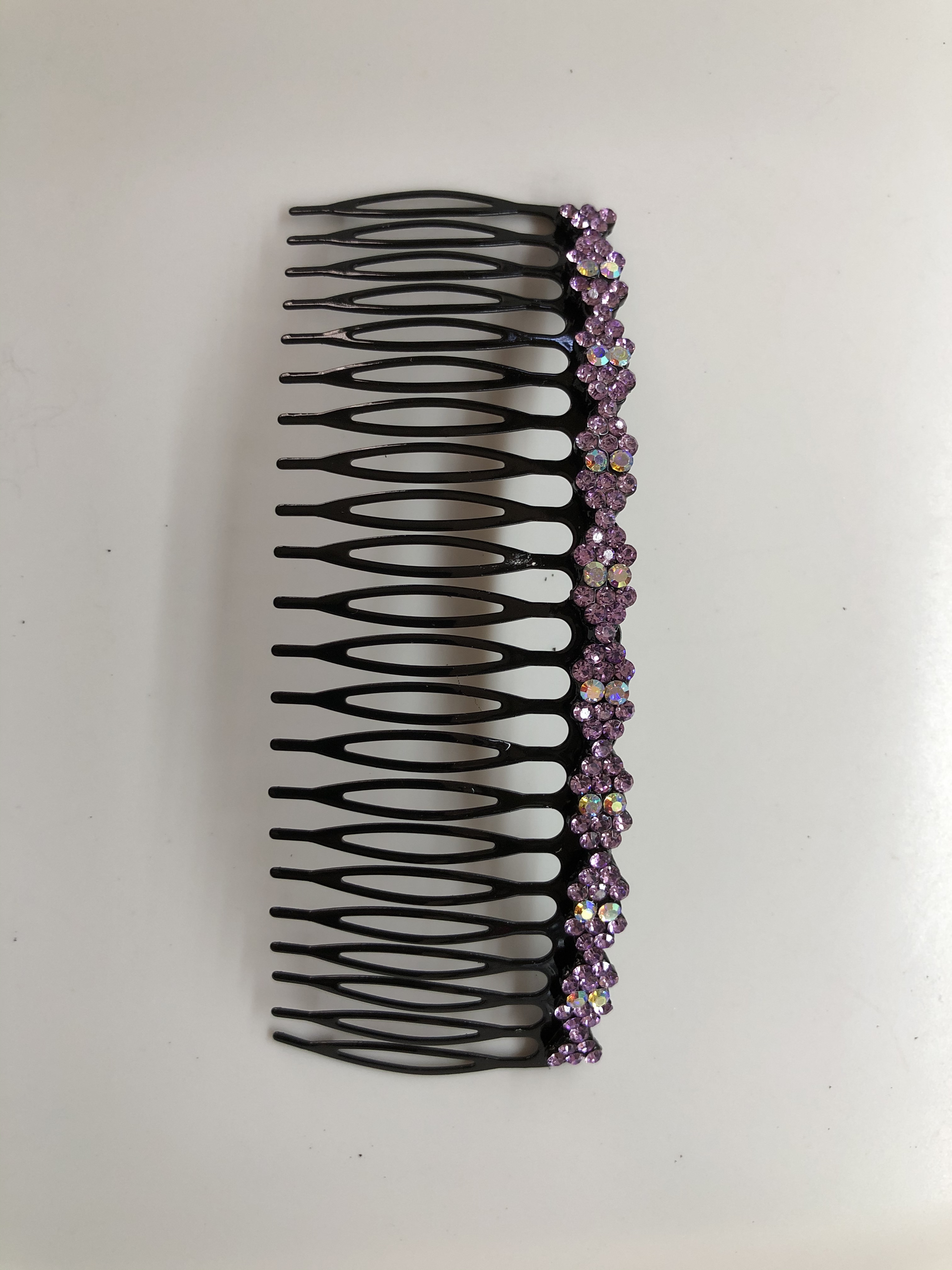 22 Teeth Iron Hair Comb Bow Tie Fashion Trend Casual Korean Version Butterfly Beautiful 085 Item Picture