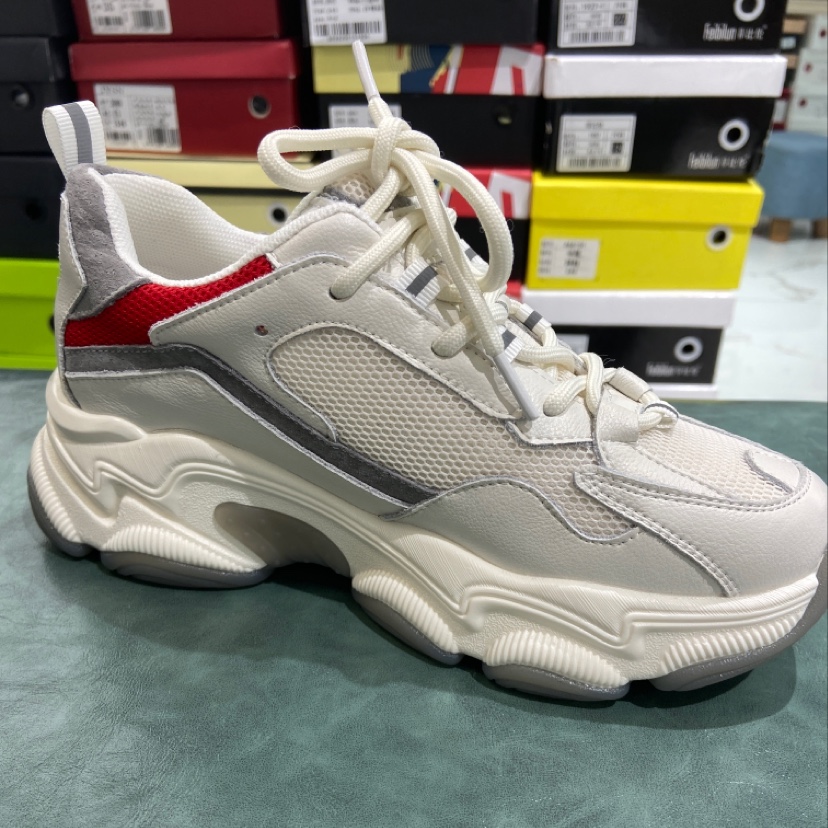 White sports daddy shoes thumbnail
