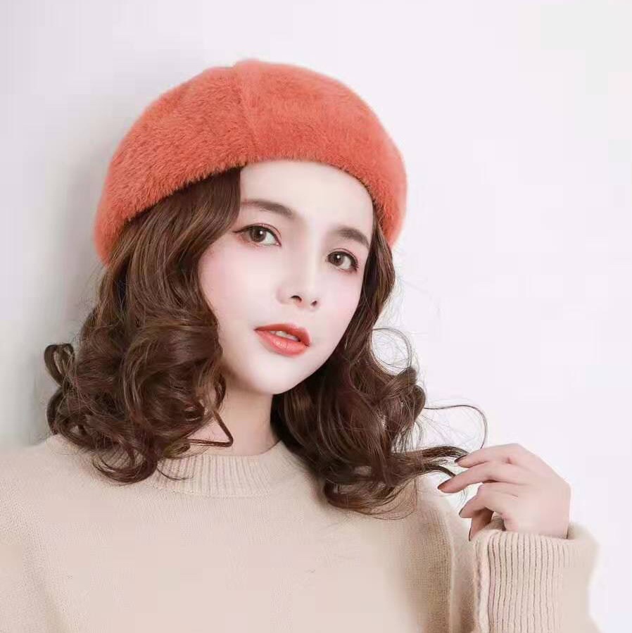Korean plush wigs and hats