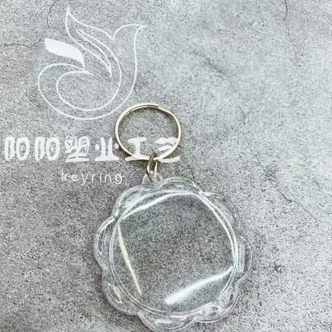 钥匙扣塑料钥匙扣亚克力钥匙扣亚克力相框 景区拍照相框细节图