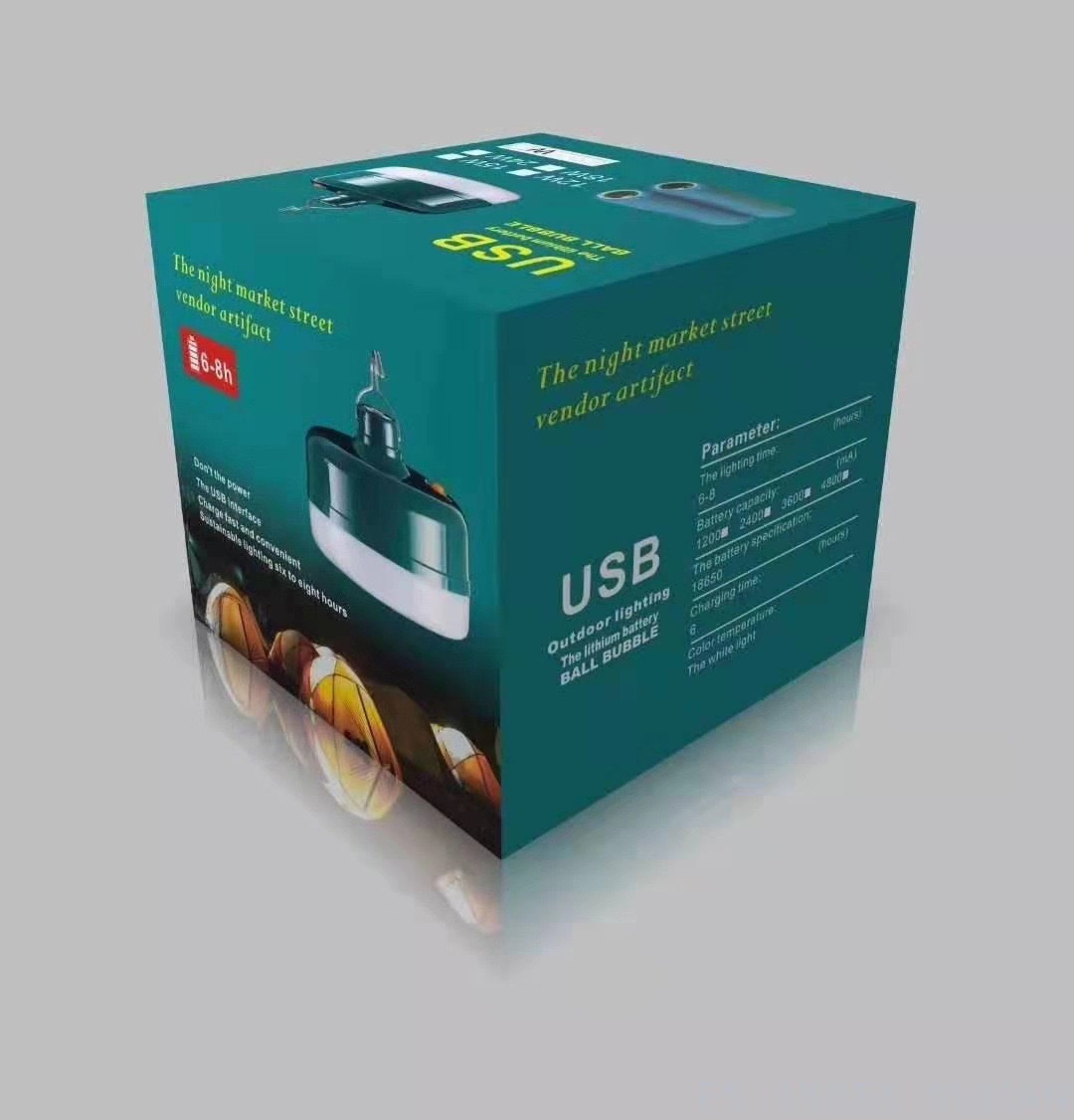مصابيح الطوارئ في حالات الطوارئ تستنشق مغناطيسيا بطاقة 36 W، يتم شحن USB (يتم شحن الأسلاك من DC، مع شحن الألواح الشمسية) Application Scenario