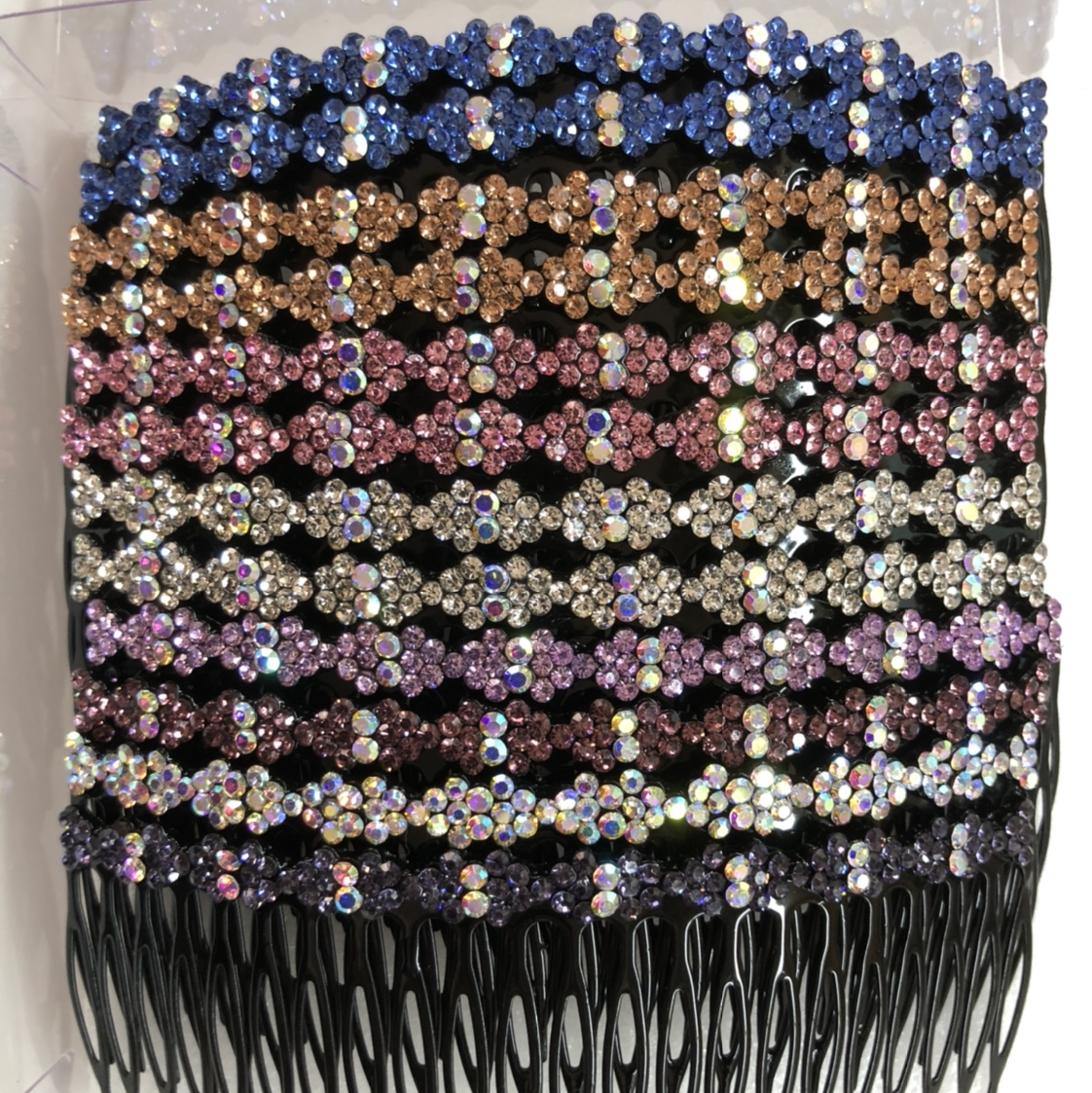 22 Teeth Iron Hair Comb Bow Tie Fashion Trend Casual Korean Version Butterfly Beautiful 085
