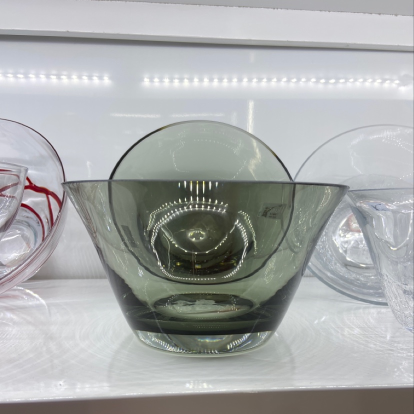 Smoky grey glassware is beautiful and simple in modern style thumbnail