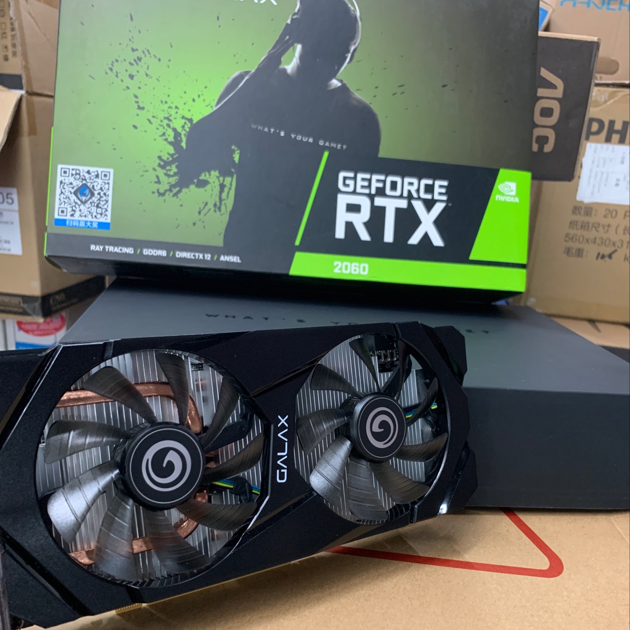 影驰RTX2060/6G骁将产品图