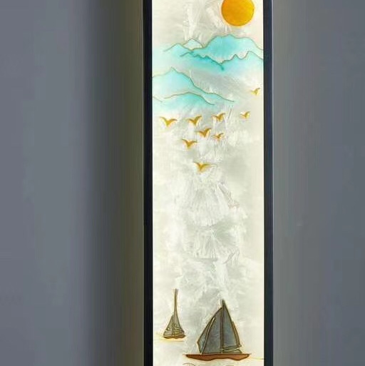Hongxuan Chinese style country style decoration lighting wall lamps Specification image