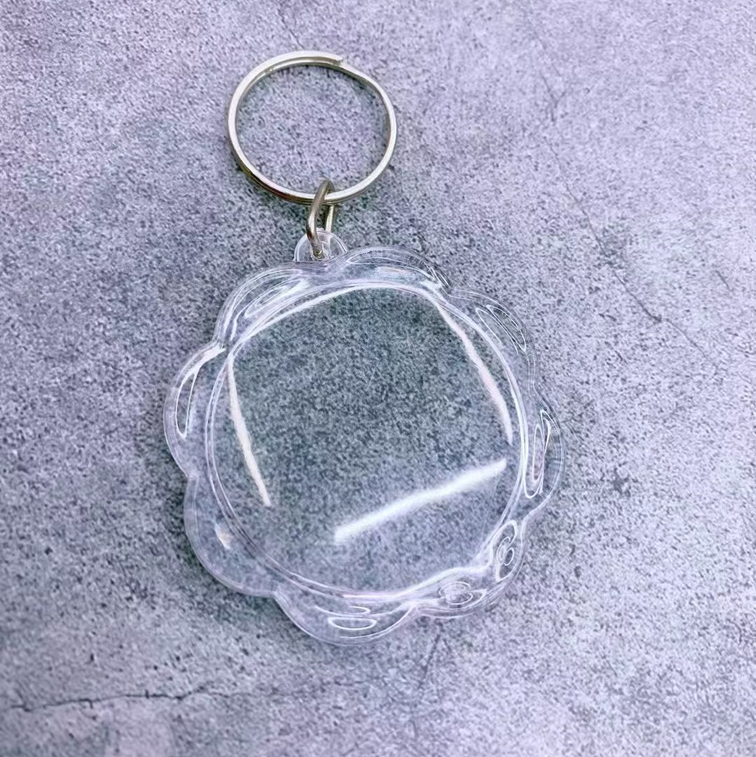 钥匙扣塑料钥匙扣亚克力钥匙扣亚克力相框 景区拍照相框产品图