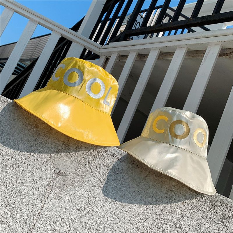 四季小可爱COOL英文字母百搭彩色户外出游遮阳盆帽详情图4