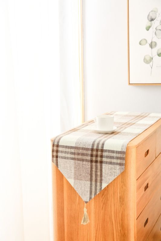 Factory direct sales of simple Nordic-style table, bed, coffee table, TV cabinet cover cloth, dining table cloth and shoe cabinet cover cloth detail image 5