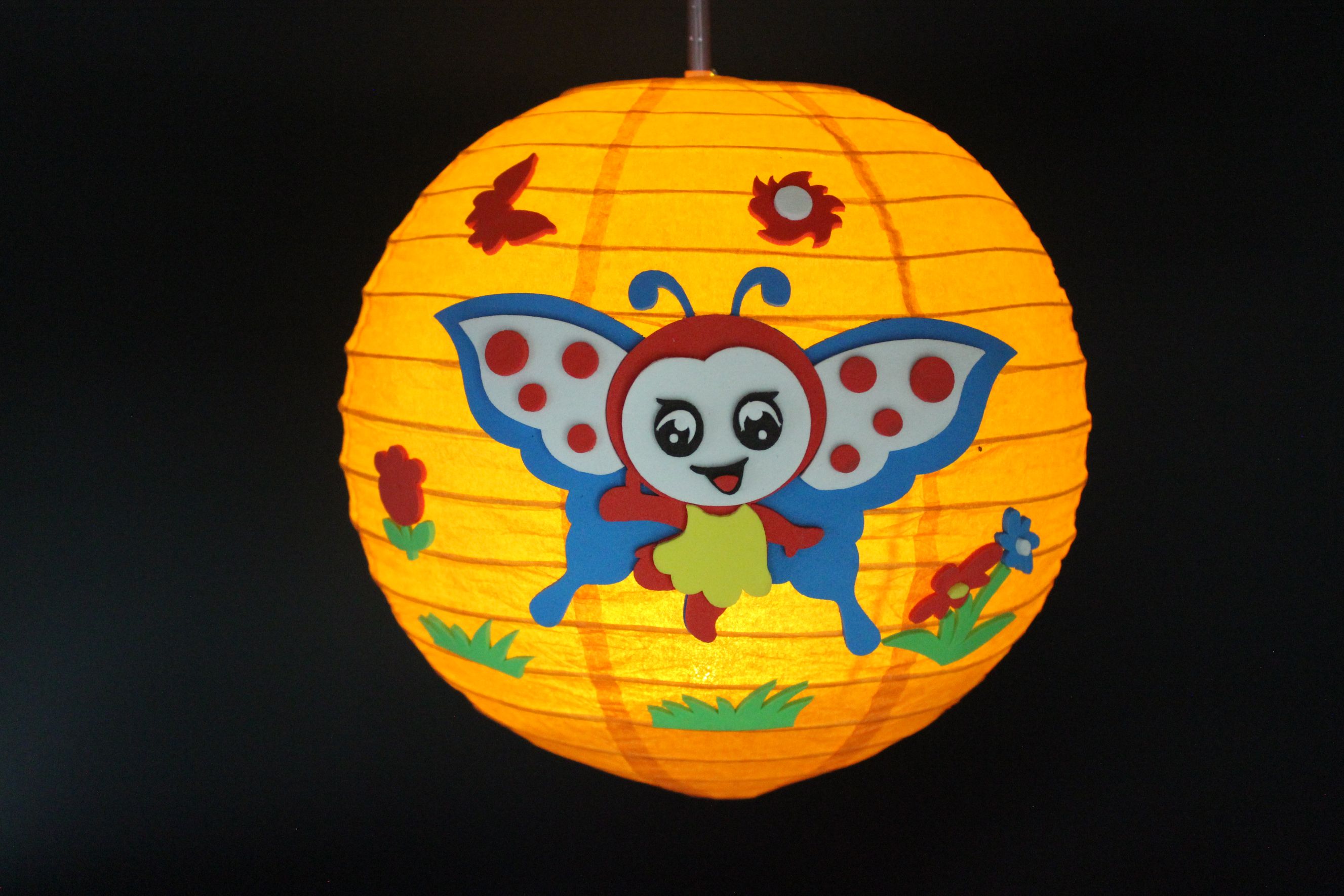 中秋卡通灯笼装饰幼儿园手工作业DIY详情图9