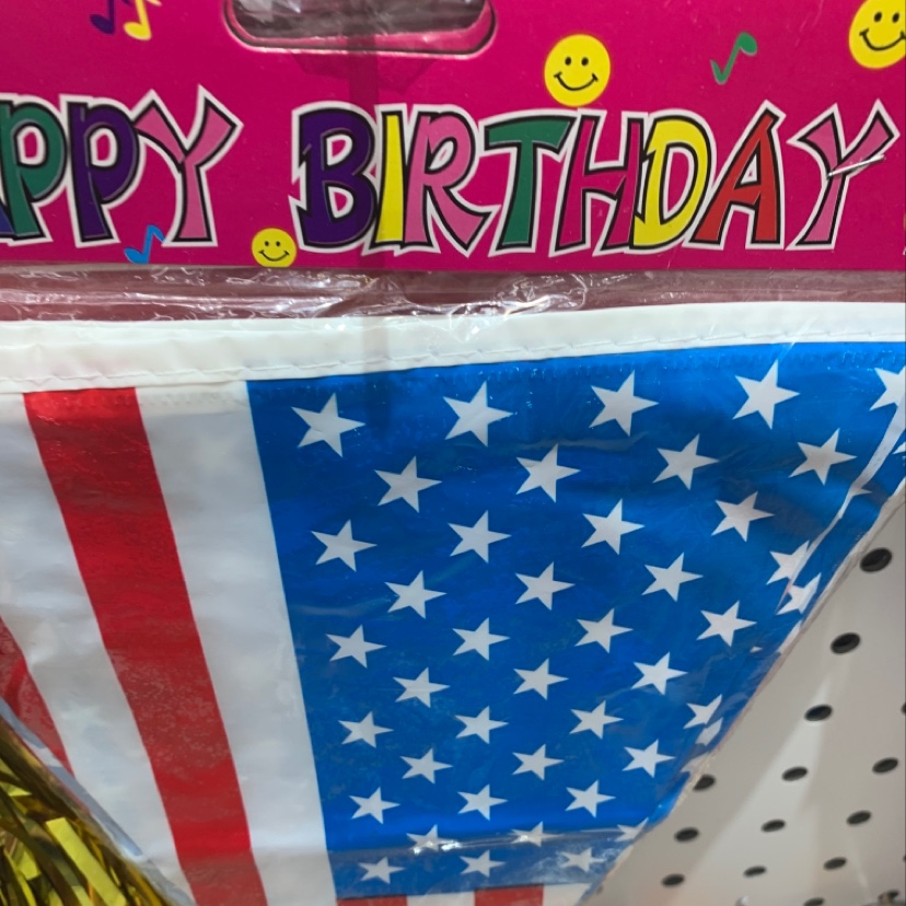Wholesale of plastic flags, streamers, ribbons, festival supplies and party supplies