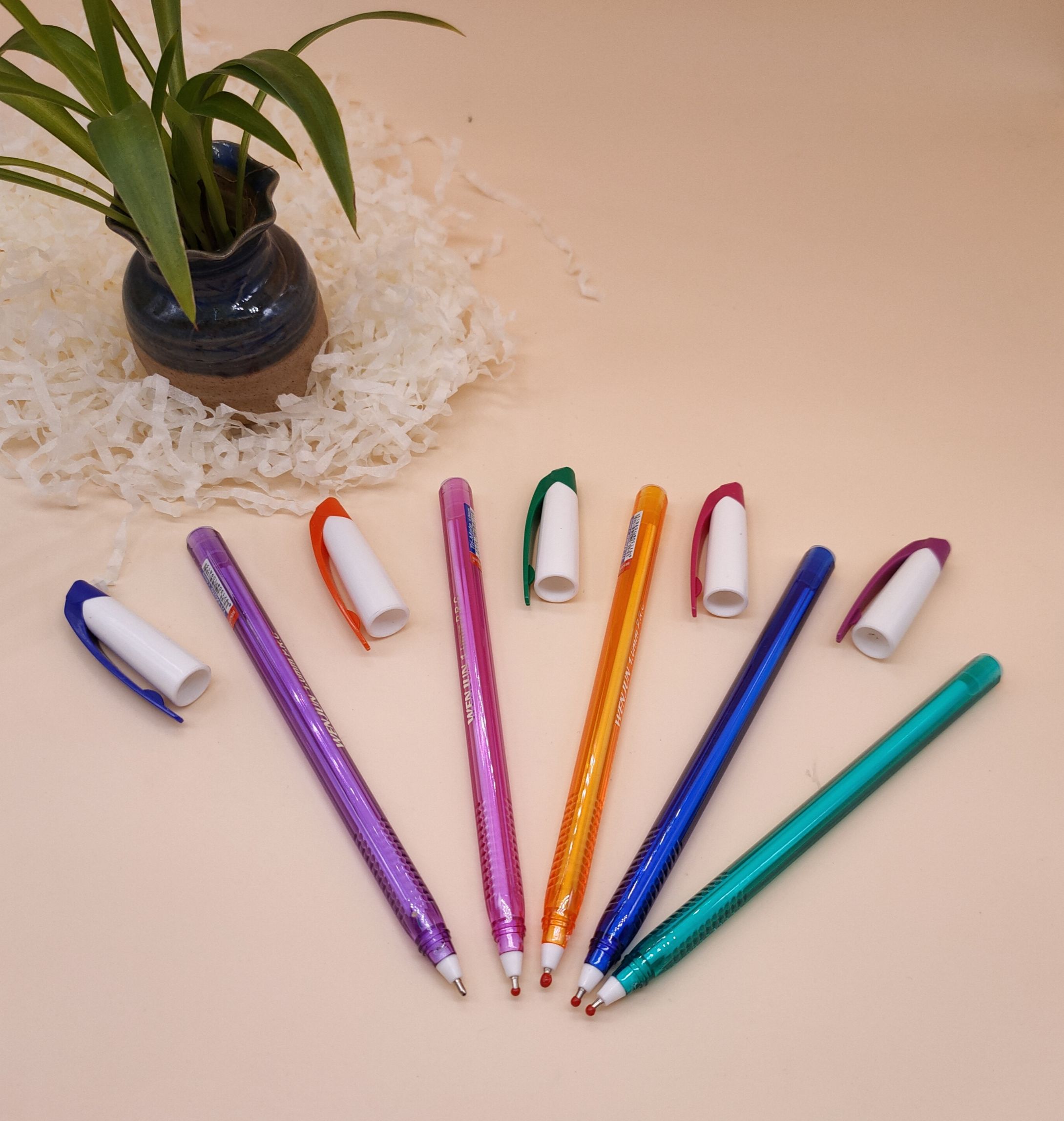 Small fresh ink pen for students special atomic pen 0.5mm bullet head Item Picture