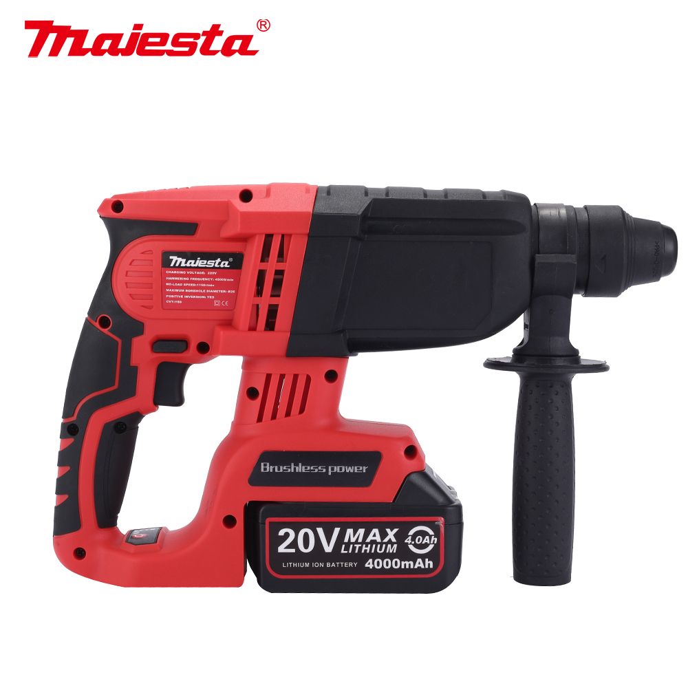 21V 4000mA Cordless Rotary Hammer detail image 2