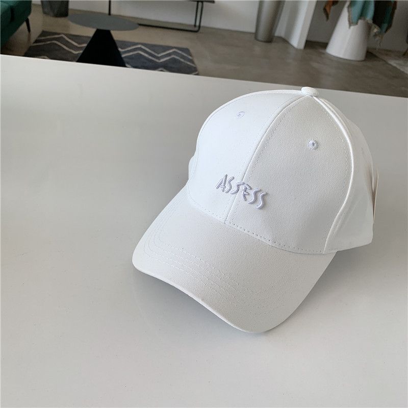 字母刺绣美式软顶鸭舌帽女ins韩版潮牌情侣逛街春夏棒球帽男百搭详情图5