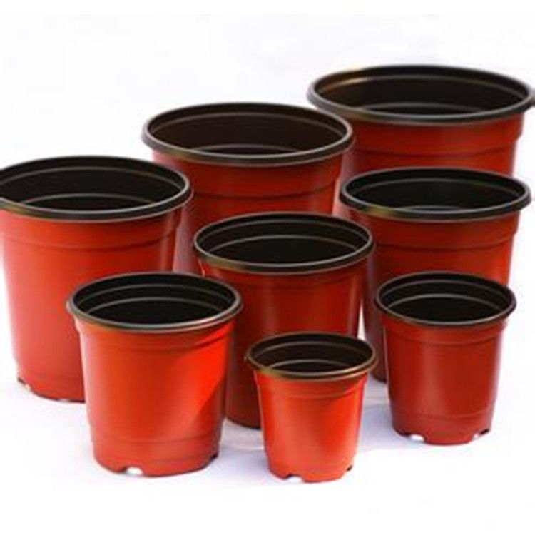 Seedling Pot Two-Color Pot Plastic Flowerpot undefined