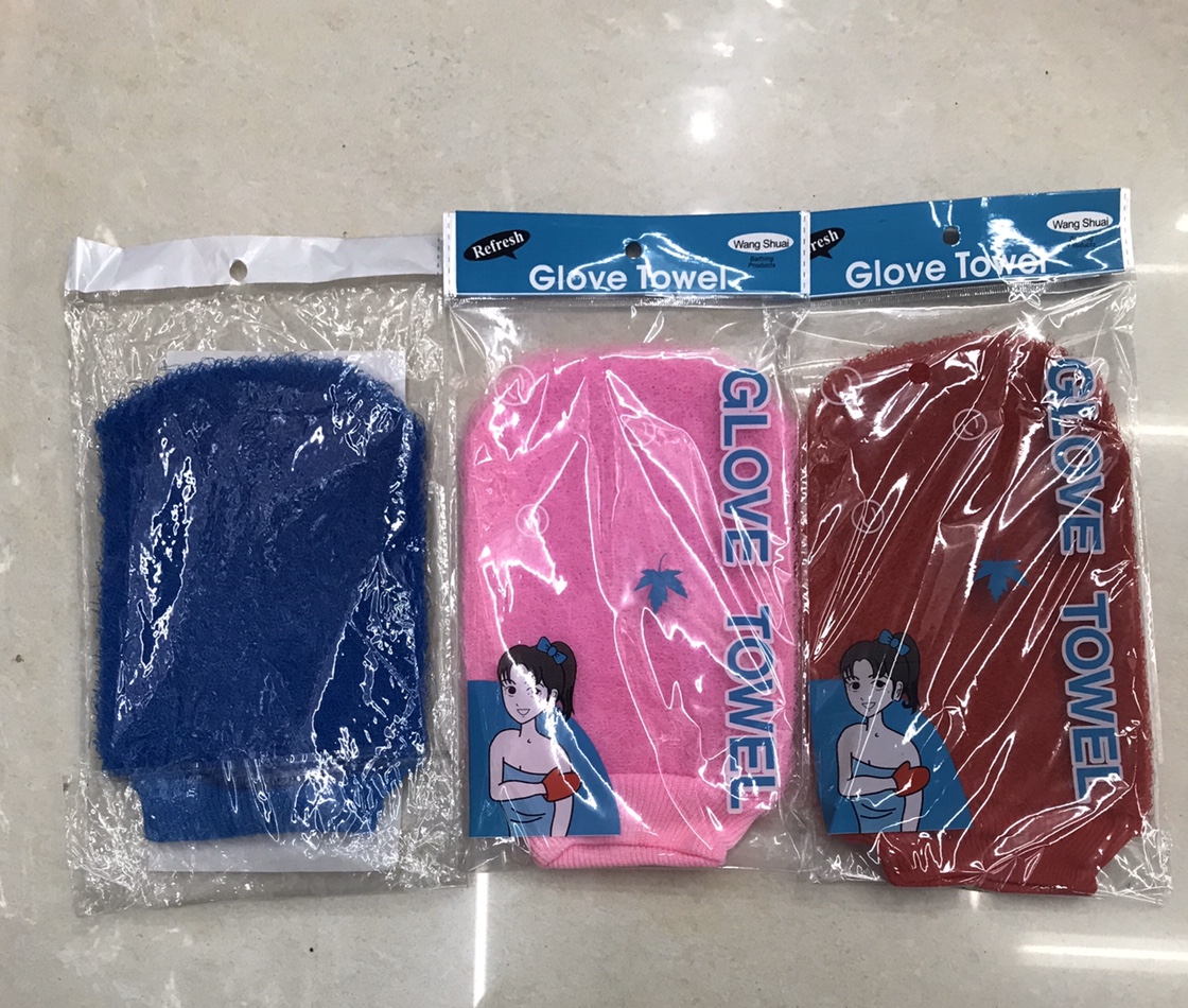 单色搓澡巾