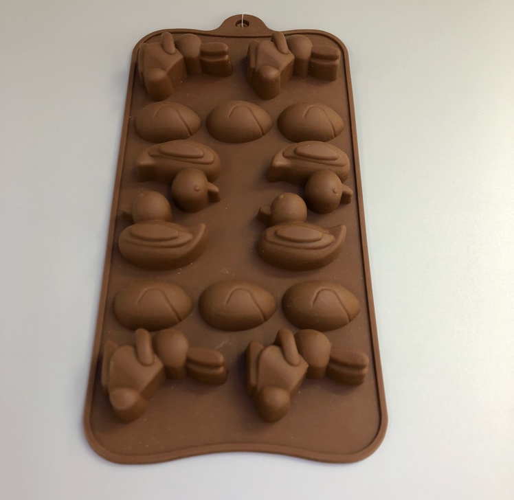 Silicone chocolate cake mold (Duck and Bunny)