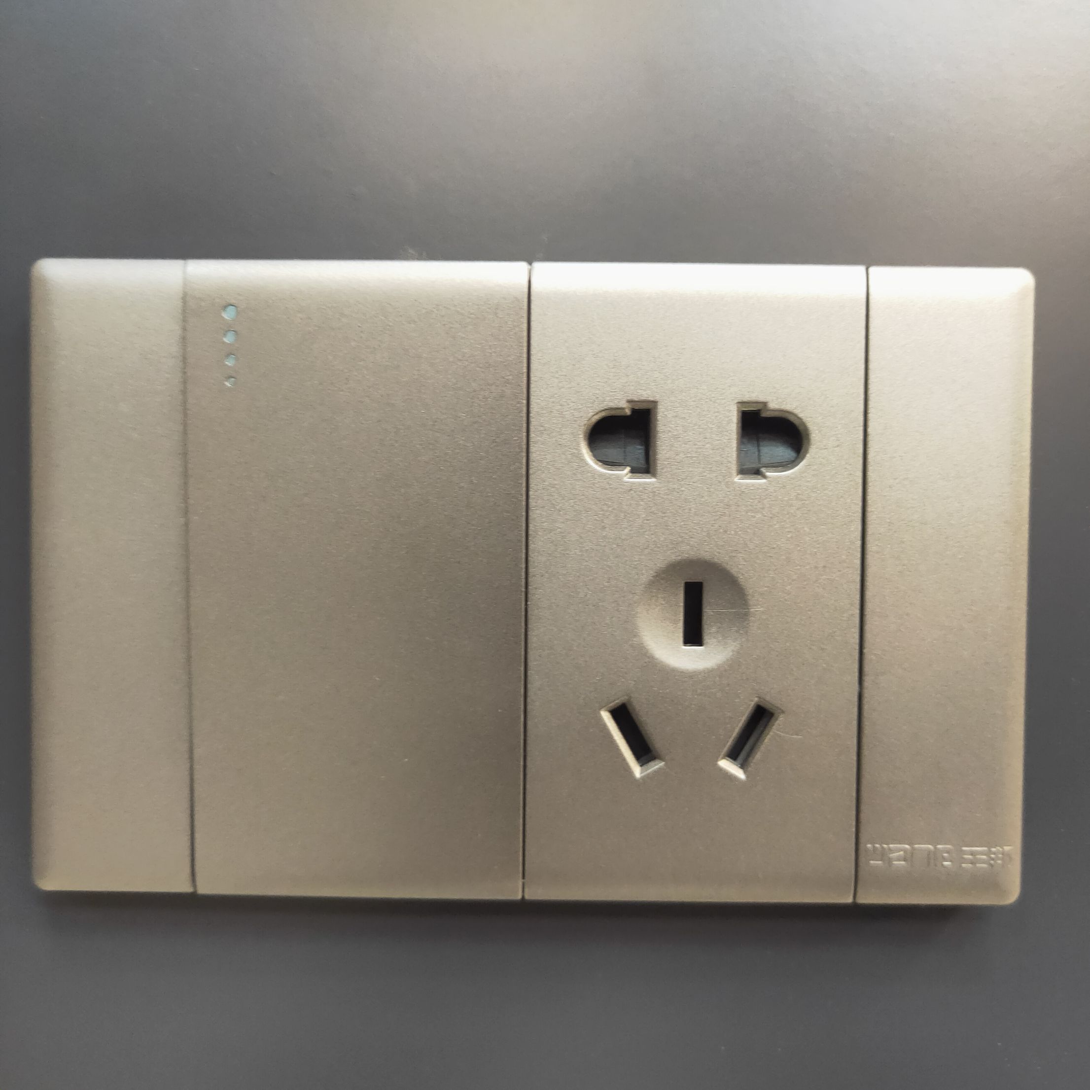 Wangbang Home Decoration Switch M8-118 Grey series pic 3