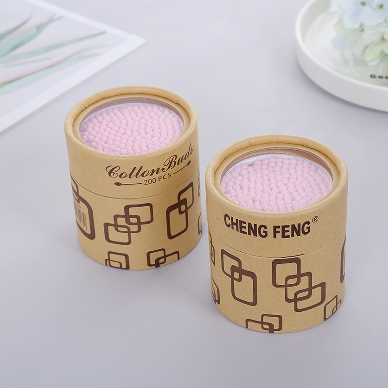 Cotton swabs in 200 cowhide paper boxes thumbnail