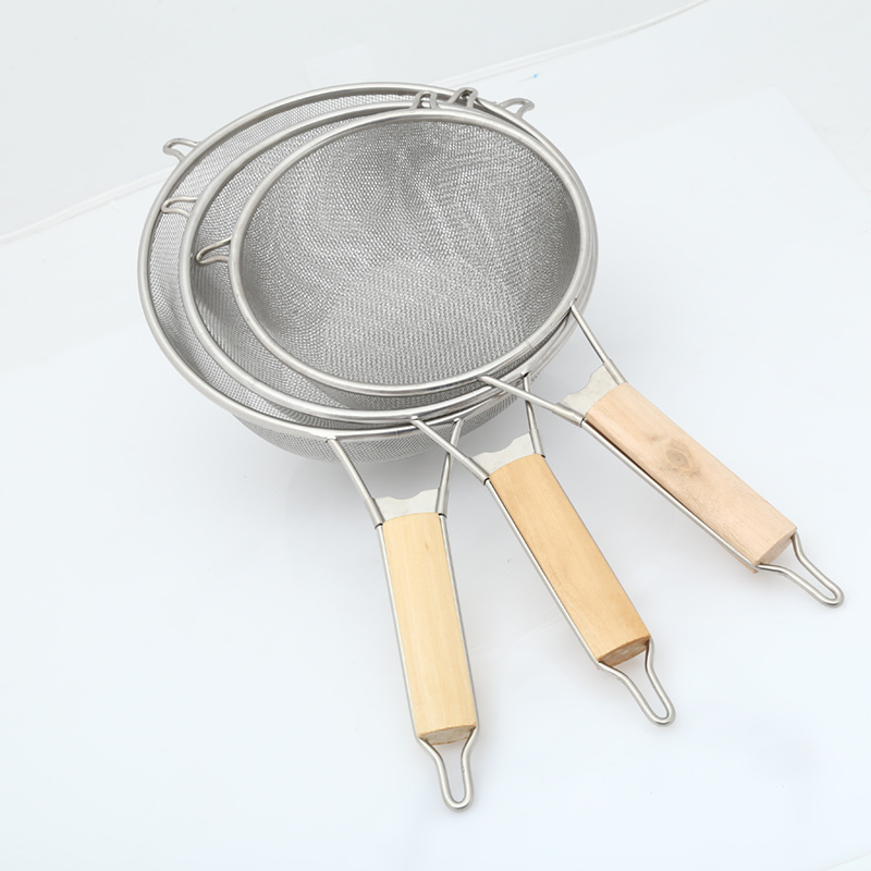 大木柄油炸篮产品图