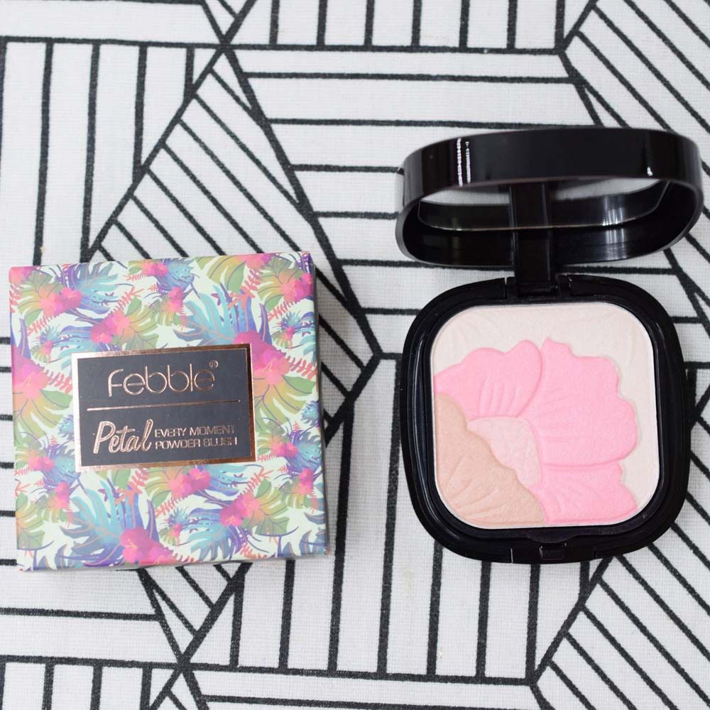 【 12-piece Set 】ES3160, the same nude makeup as the popular blush, Petal Lazy Person's Rouge Red, Coral Red FEBBLE detail image 6