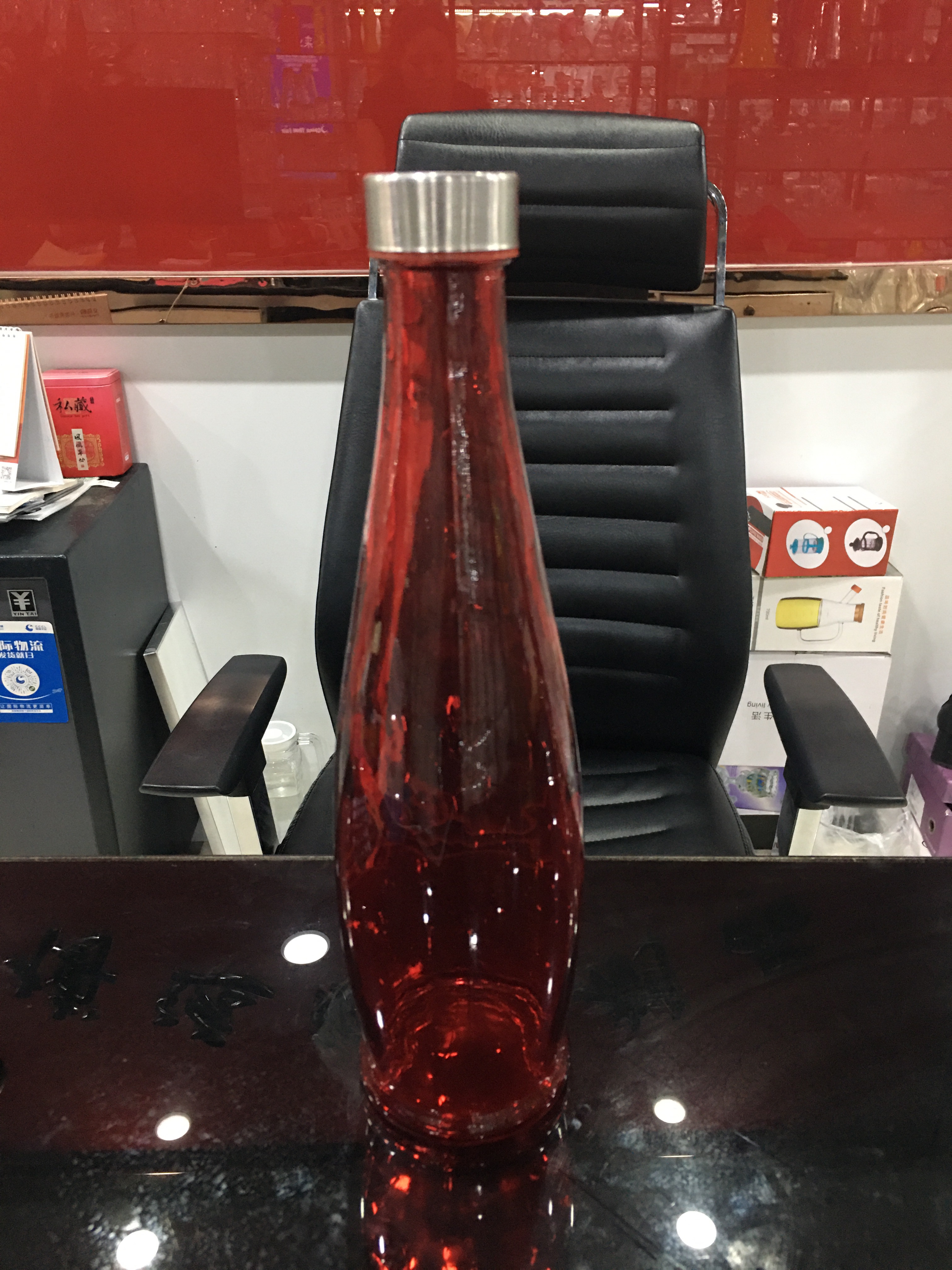 Venta directa de fábrica, botella de 900ML en una caja de 30 unidades, lote de una caja, 4 colores Item Picture