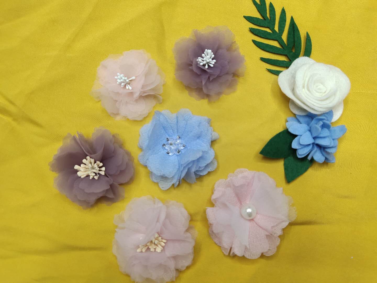 Shoe Flower, Hat Flower, Head Flower, Etc