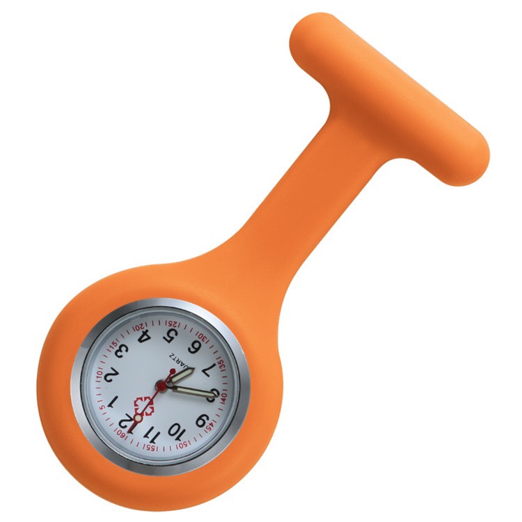 硅胶护士表简约复古可爱挂表护士怀表果冻表学生款式时尚男女手表细节图