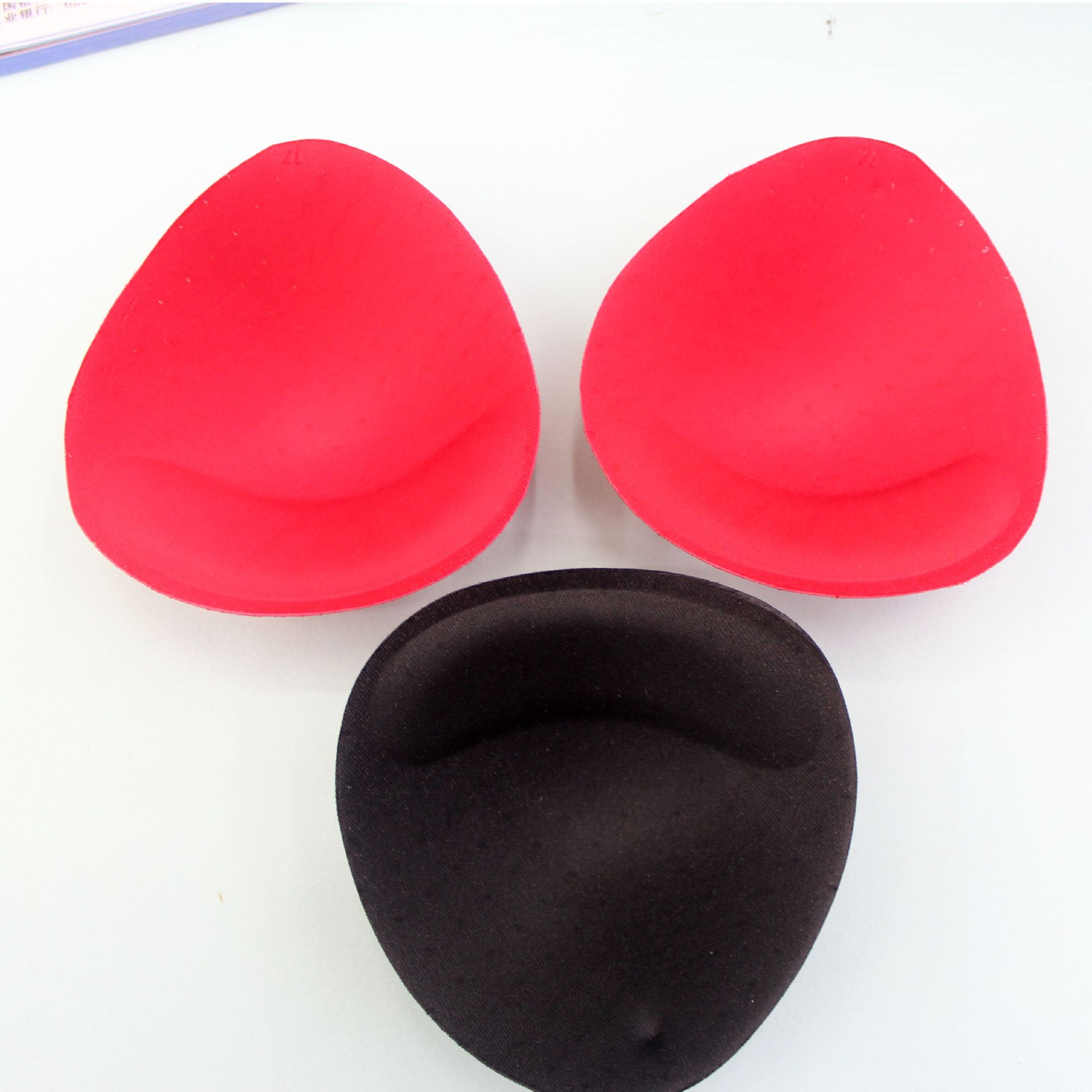 哺乳文胸背心上薄下厚三角圆形胸罩杯婚纱胸垫高档瑜伽服详情7