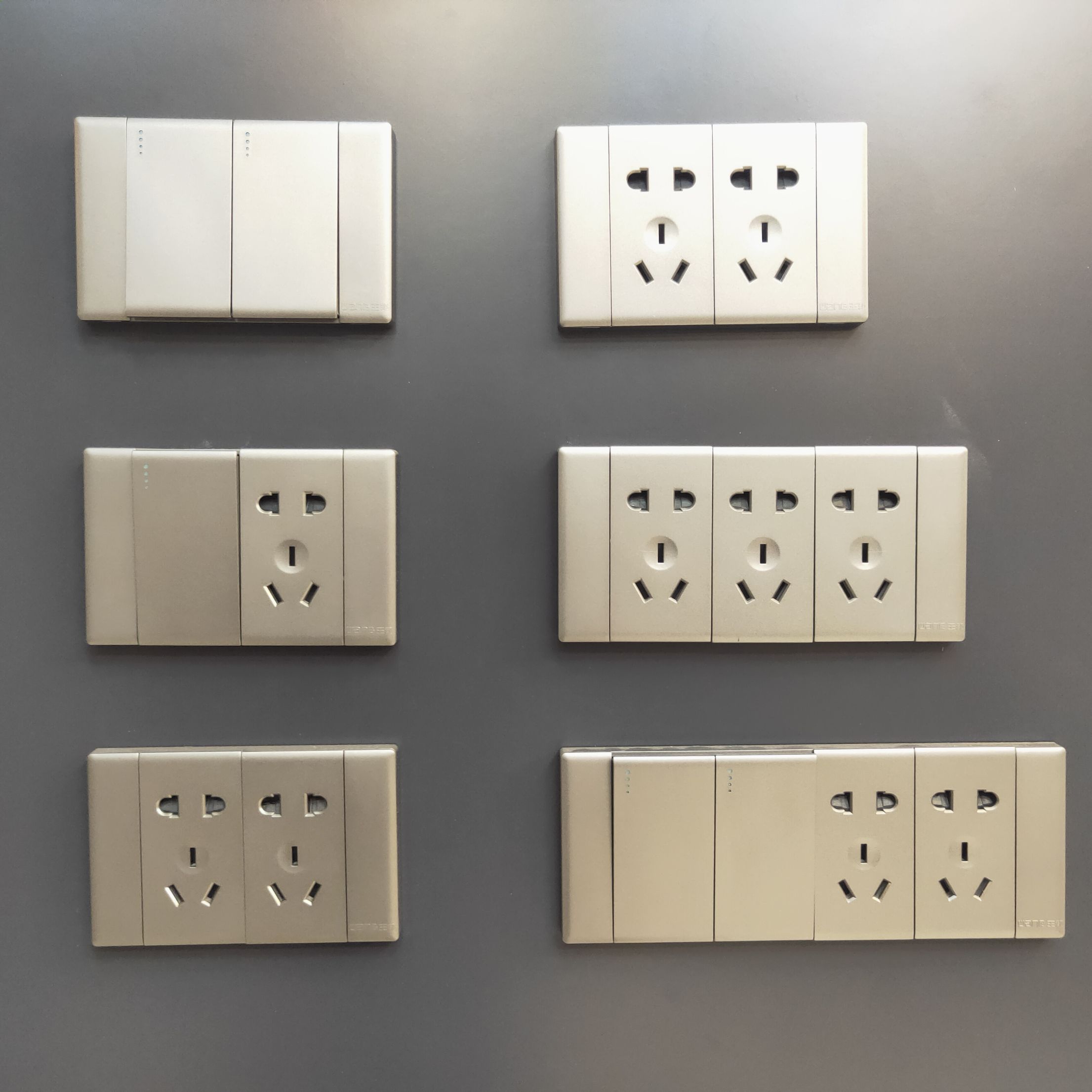 Wangbang Home Decoration Switch M8-118 Grey series