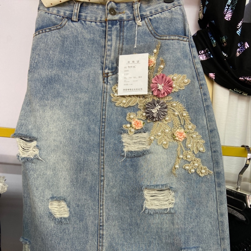 牛仔半身裙