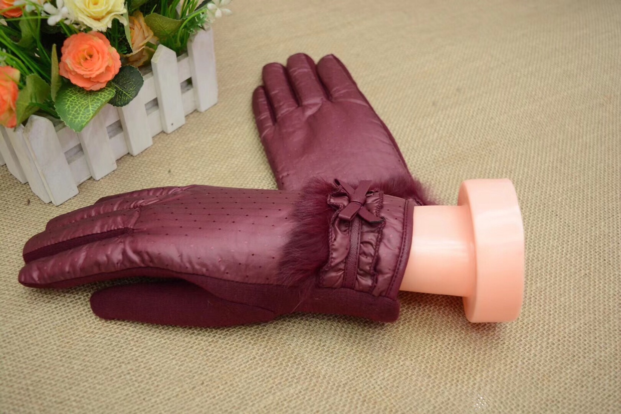 Women's down cotton thermal gloves thumbnail