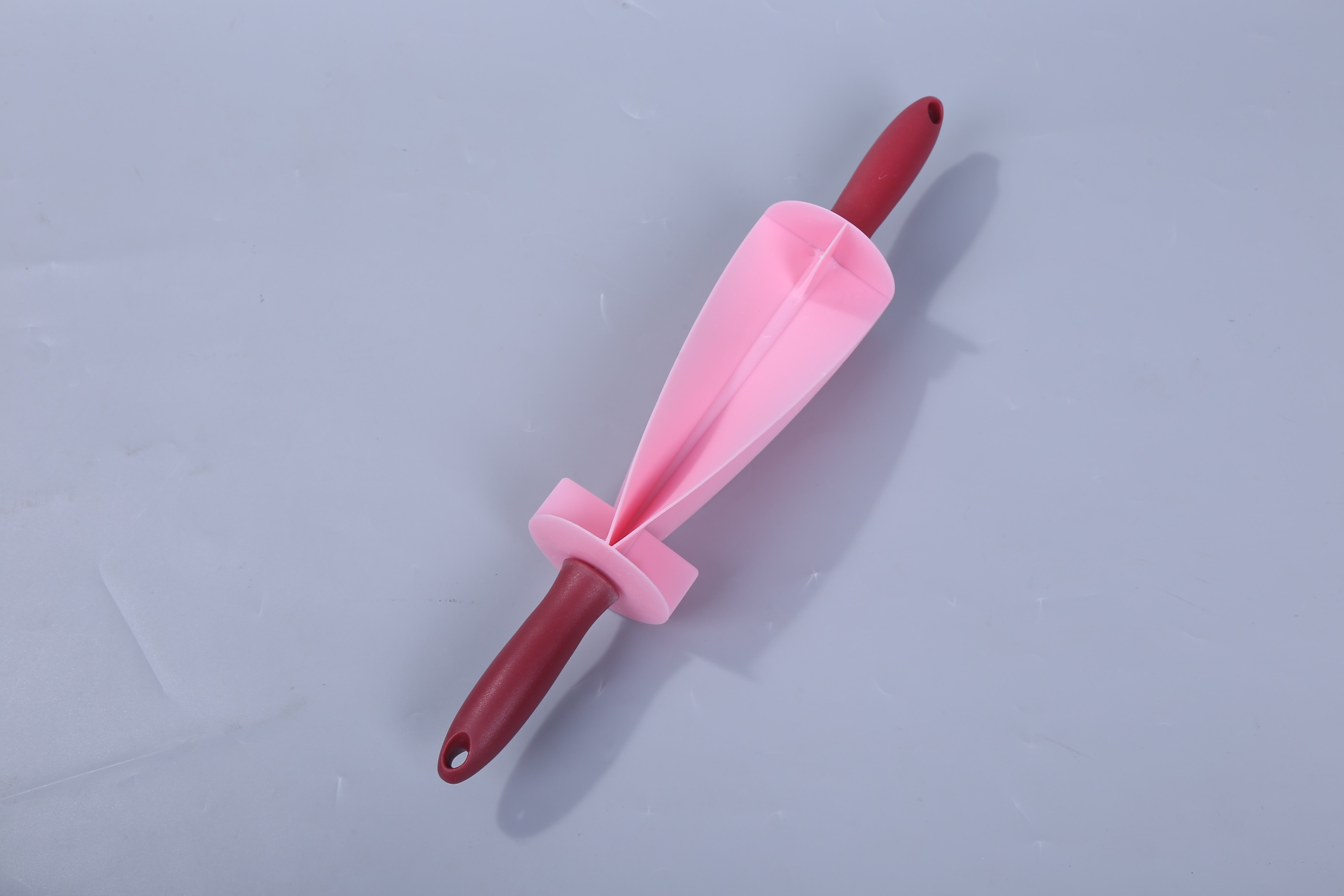 新款厨房烘培用具 多功能滚动牛角包切皮器面包模具厂家定制批发详情图1