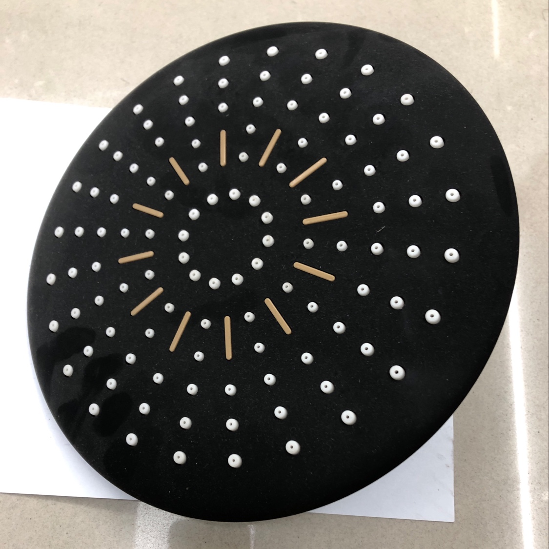 Plastic top shower head Specification image