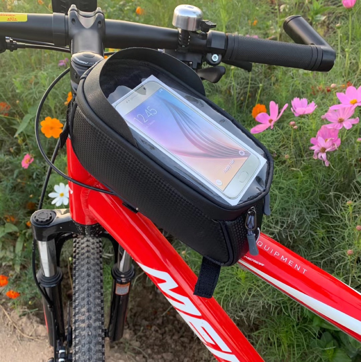 自行车包 山地车前梁包 触屏包  单车配件