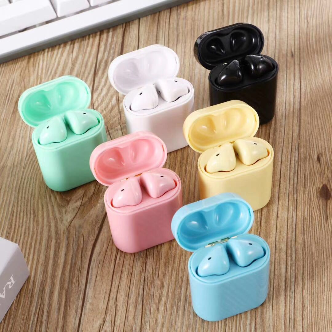 I18 Bluetooth TWS Headphones: Wireless Over-ear Bluetooth Macaron Girls' Color Bluetooth Headphones Specification image