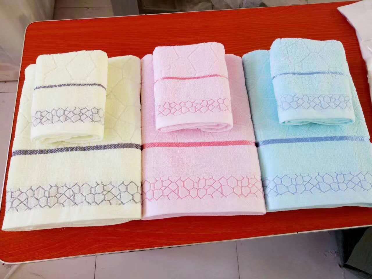 32股水立方毛巾，可以定制logo