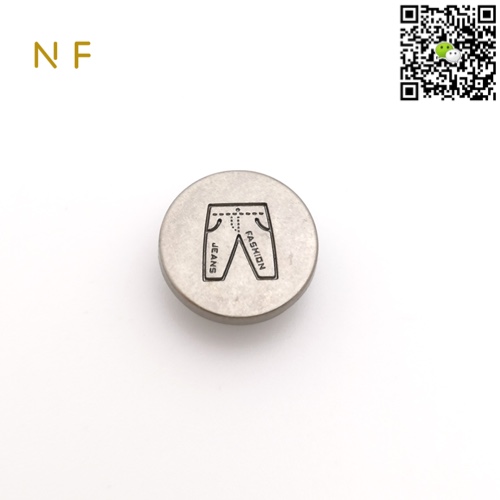 20mm裤子图形合金摇头工字扣