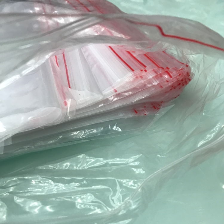 Plastic packaging bag details Picture