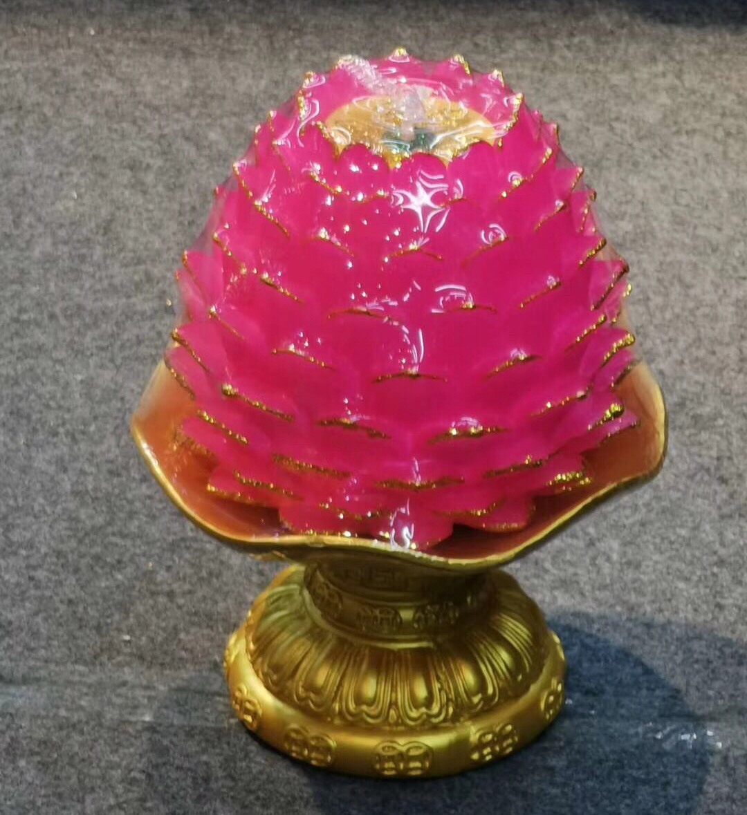 莲花蜡烛供灯烛详情图6