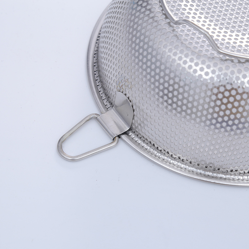 Stainless steel lifting ring rice sieve Application Scenario
