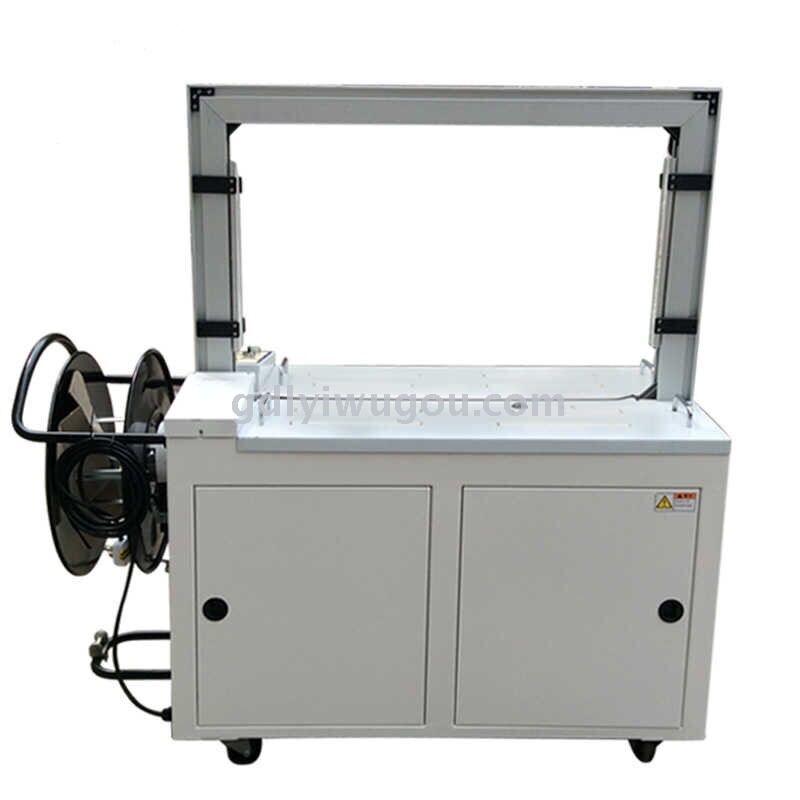 PP plastic strapping machine, fully automatic strapping machine, bundling machine, express carton hot melt strapping machine Item Picture