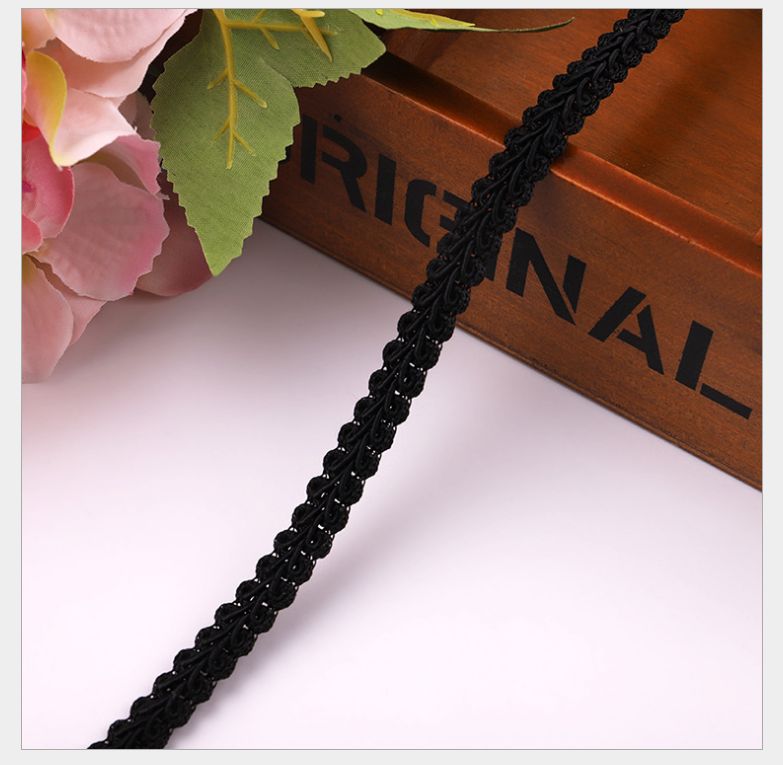 Factory direct sales of herringbone gold thread lace accessories, diy handmade clothing accessories, home curtain accessories