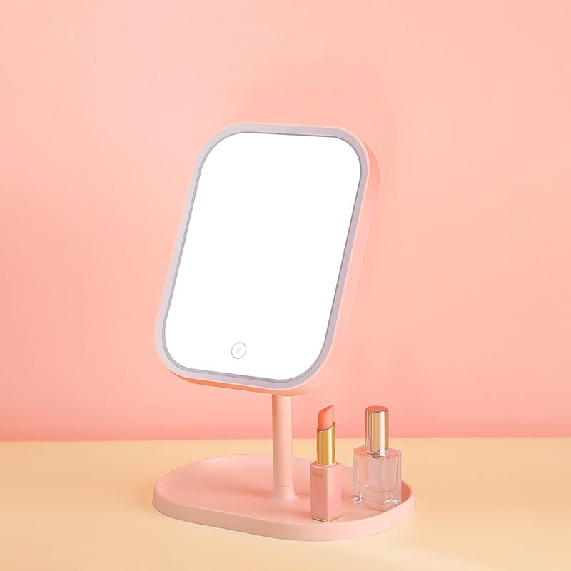 Cross-border explosive square LED charging makeup mirror light New creative beauty makeup mirror light USB charging makeup light