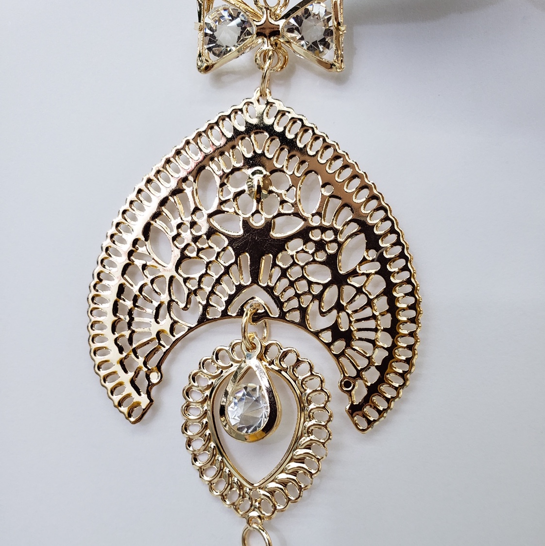 Manufacturers direct ring earrings necklace pendant gold-plated glass pendant horse eye accessories thumbnail